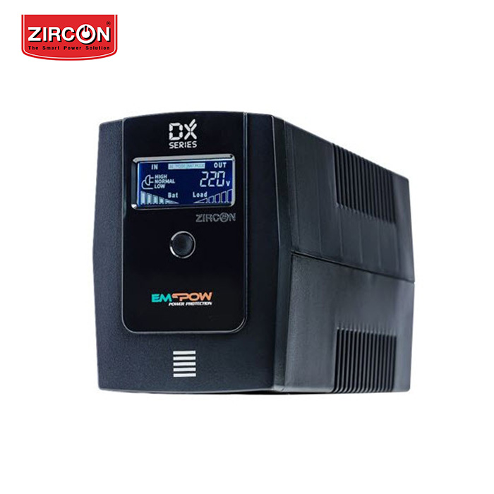 เครื่องสำรองไฟ ZIRCON UPS - DX-Series 1000VA/550W